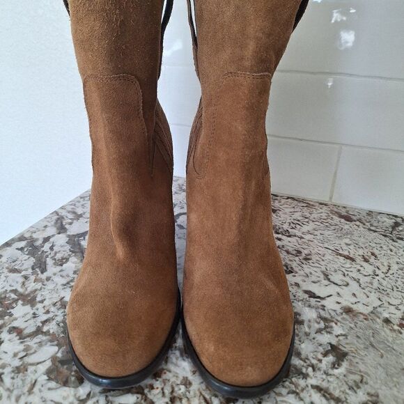 Kate spade New York  Brown Suede boots size 8.5M - Picture 1 of 16